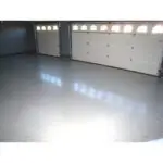 Professional residential garage epoxy flooring installation in Marble Falls Texas