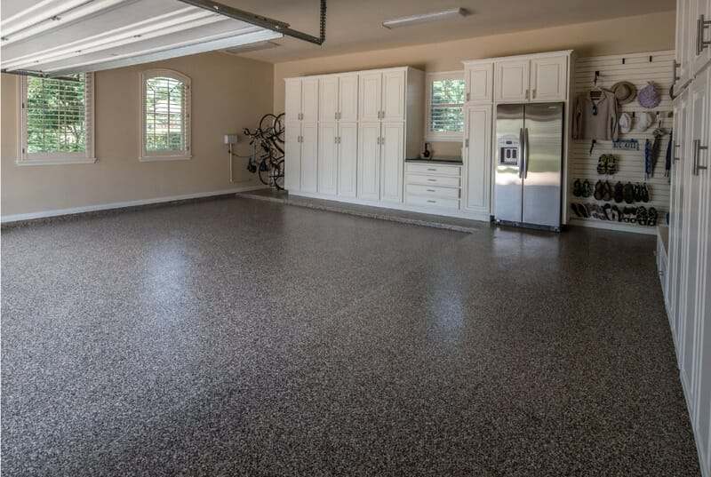 Slip-resistant premium multi-layer garage floor coating system